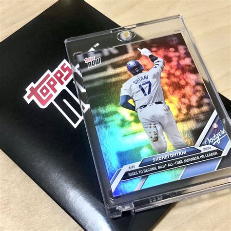 Spver Topps Now Shohei Ohtani Dodgers Mlb