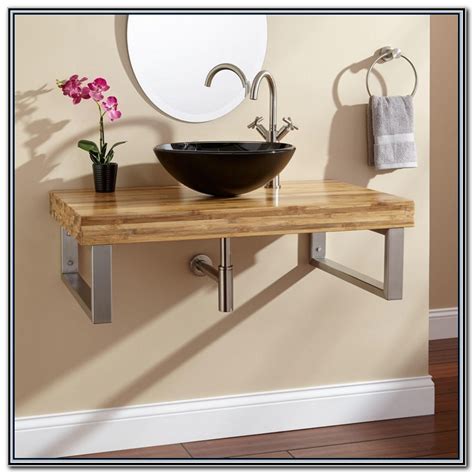 Bathroom Vanity With Rectangular Vessel Sink - Sink And Faucets : Home ...