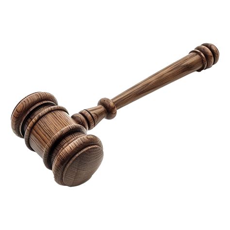 Gavel isolated on transparent background 46592913 PNG