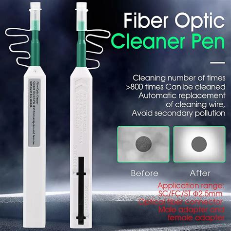 FTTH Optical Fiber Cleaning Pen Tool 2 5mm LC MU 1 25mm SC FC ST LC