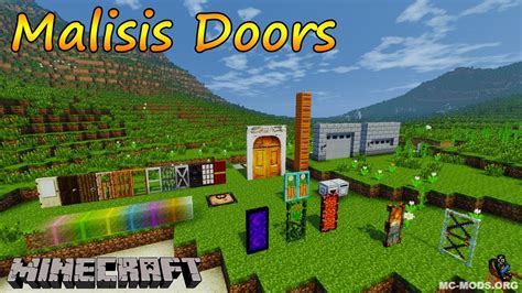 Malisis Doors Mod 1.18.2/1.17.1/1.16.5/1.15.2 - MC-Mods.org