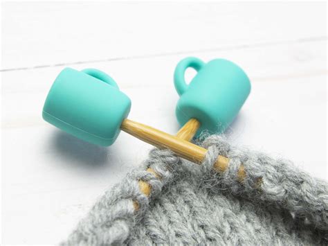 Teal Coffee Mug | Stitch Stoppers – Fox & Pine Stitches
