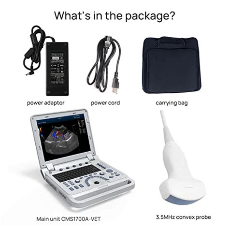 Contec Medical Systems Veterinary Ultrasound Scanner Color Doppler For