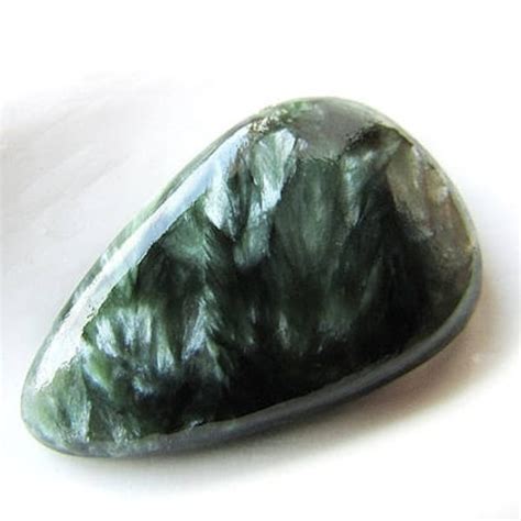 Seraphinite Cabochon Etsy