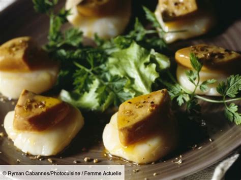 Coquilles Saint Jacques Au Foie Gras Facile Et Rapide D Couvrez Les