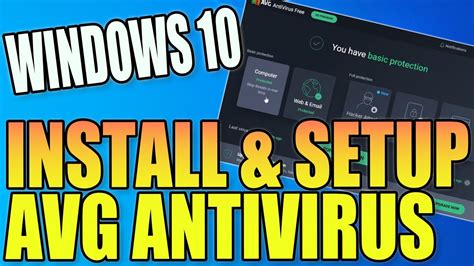 Install Setup Avg Antivirus In Windows Pc Tutorial A Look At The