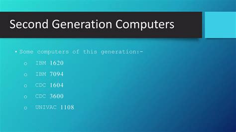 Evolution Of Computers Ppt