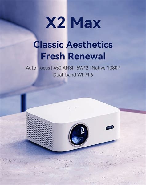 Le Projecteur Home Cin Ma Wanbo X Max En Promotion Seulement