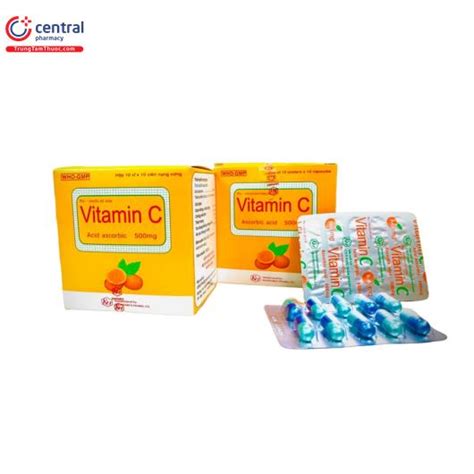 Thuốc Vitamin C 500mg Khaphaco Phòng và điều trị thiếu vitamin C