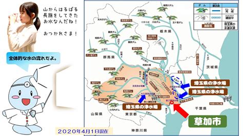 草加の水はどこからくるの？ 草加市役所