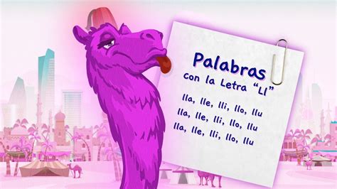 Letra Ll Aprende A Leer Palabras Con Lla Lle Lli Llo Llu Animado