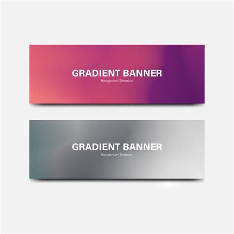 Premium Vector | Header banner abstract gradient background