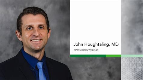 Promedica Physicians John Houghtaling Md Youtube