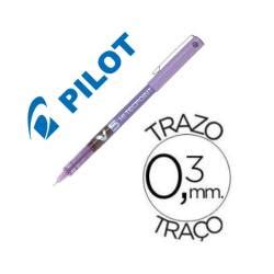 Rotulador Pilot V Trazo Mm Violeta Materialescolar Es