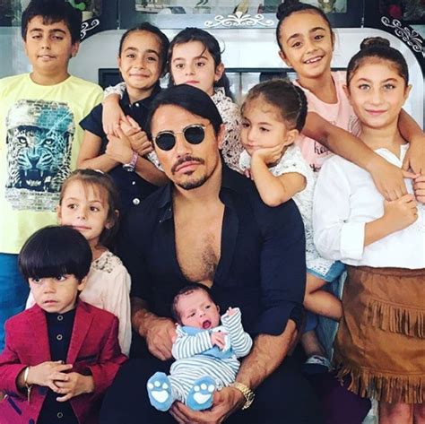 Nusret Gökçe with his 9 Children Salt Bae Know Your Meme