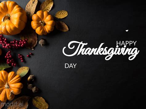 Happy Thanksgiving Facebook Post Template Mediamodifier