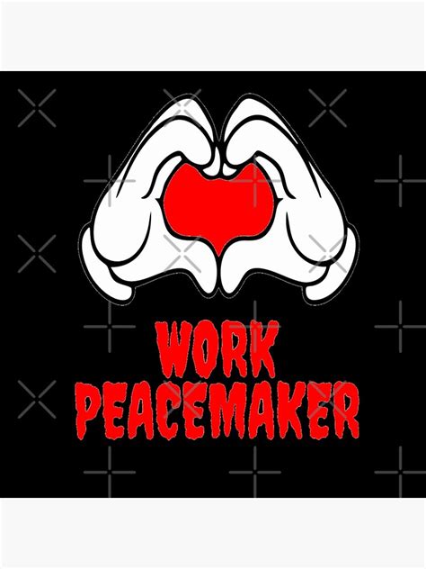 Work Peacemaker Logo Poster For Sale By T Shirtino Redbubble