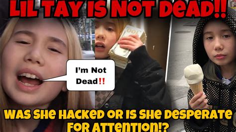 Hoax Or Hacked Lil Tay Is Not Dead She Claims Her Instagram Was