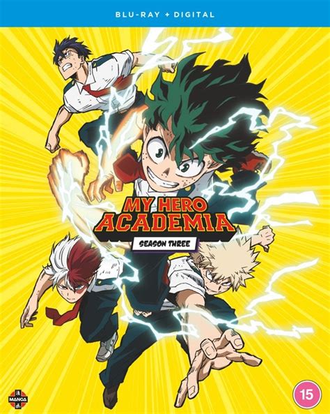 My Hero Academia Complete Season Blu Ray Box Set Free Shipping