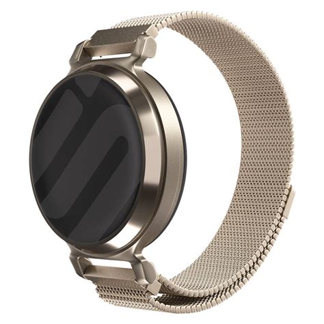 Garmin Lily Milanese Band Champagne Goud Smartwatchbanden Nl