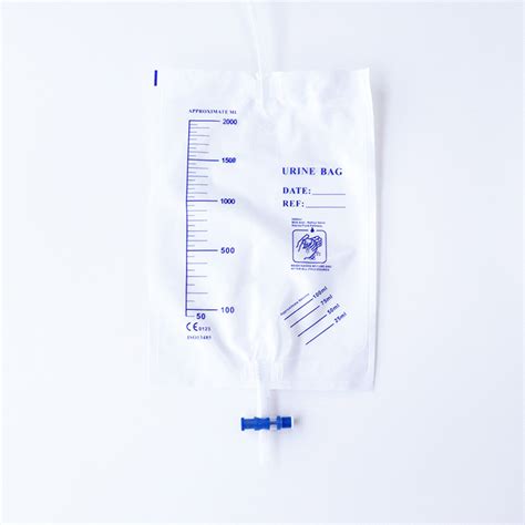 Hospital 2000ml Urinary Drainage Urine Meter Urine Bag China Urine