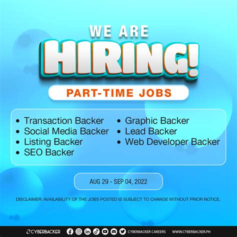 Cyberbacker Part Time Jobs Cyberbacker Careers