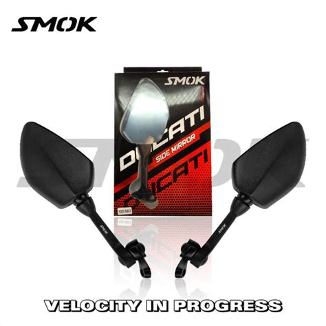 SMOK DUCATI TYPE ORIG LENS SIDE MIRROR UNIVERSAL NMAX AEROX SNIPER