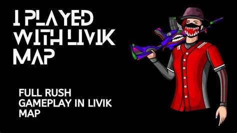 Wow I PLAYED With LIVIK MAP Pugb MOBILE Full RUSH GAMEPLAY Wow