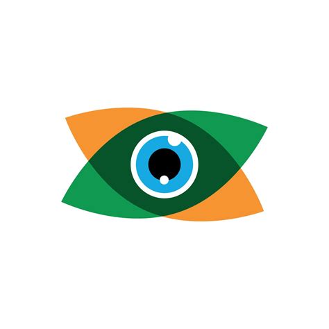 Colorful eye Logo design vector template. 6109735 Vector Art at Vecteezy