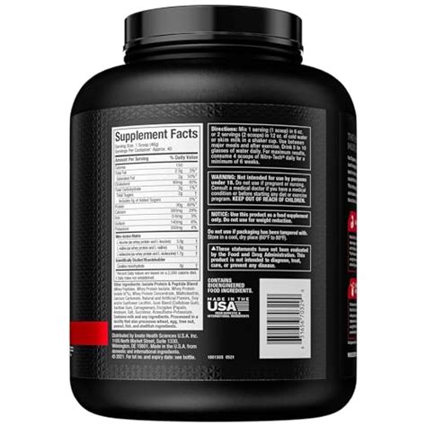 Muscletech Whey Protein Powder Muscletech Nitro Tech Isolate