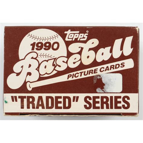 Topps Traded Series Complete Set Of Baseball Cards With T