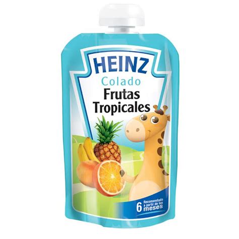 Compota Heinz Frutas Tropicales Flexible Gr