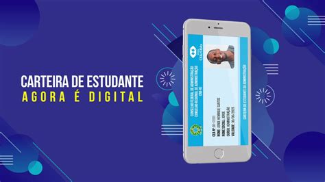 Id Estudantil Como Fazer A Carteirinha De Estudante Digital De Gra A