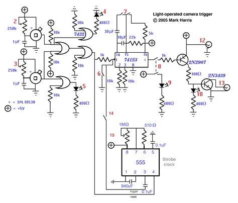 Hidden Camera Detector Circuit Diagram Project