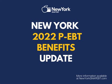 New York P Ebt Benefits Update Ny Snap Ebt