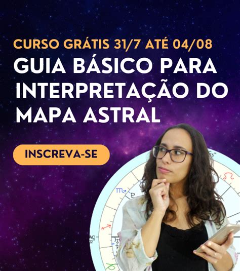 Curso Grátis Guia Básico para Análise do seu Mapa Astral