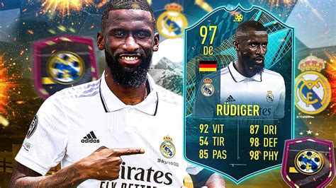 JE TESTE RUDIGER 97 MOMENTS Rentable Ou Douille FIFA 22