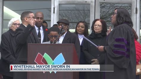 Michael Bivens Sworn In As Whitehall S First African American Mayor