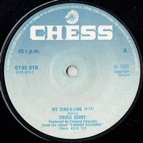 Chuck Berry - My Ding-A-Ling | Releases | Discogs