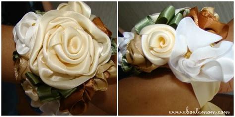 How To Make A Mothers Day Corsage With Ribbon Roses About A Mom