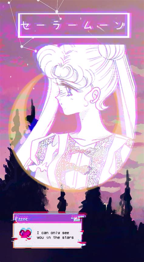 Aesthetic Mobile Wallpaper Made By Myself R Sailormoon