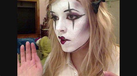 Scary Mime Makeup Tutorial Saubhaya Makeup