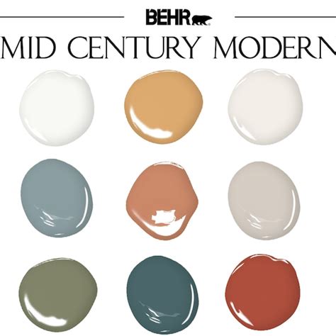 Behr Paint Palette Etsy