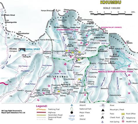 Everest Base Camp Trek Map