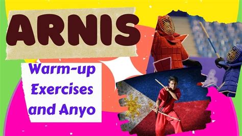 Arnis Warm Up Exercises And Anyo Eye Of The Tiger YouTube