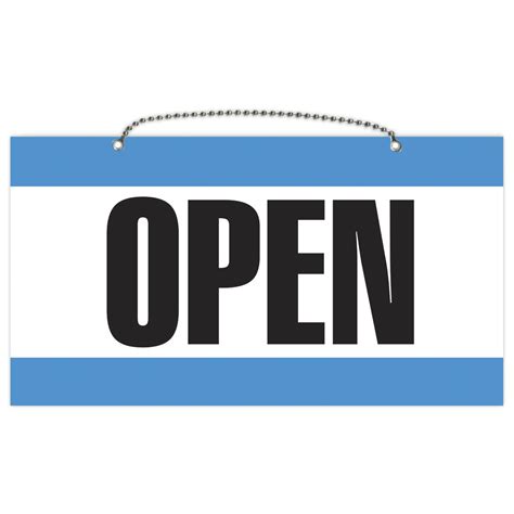 Open Closed Sign, Large