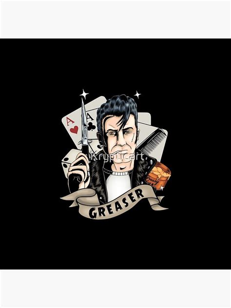 Greaser Pin For Sale By Krypticart Redbubble