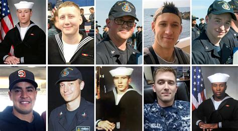 Remains Of 10 Sailors Who Died In Navy Collision Are Found The New