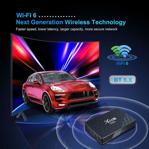 X98H Pro TV BOX Android 12 Allwinner H618 2GB RAM 16GB ROM WIFI 6