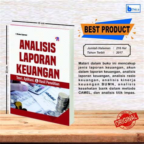 Jual ANALISIS LAPORAN KEUANGAN TEORI APLIKASI DAN HASIL PENELITIAN